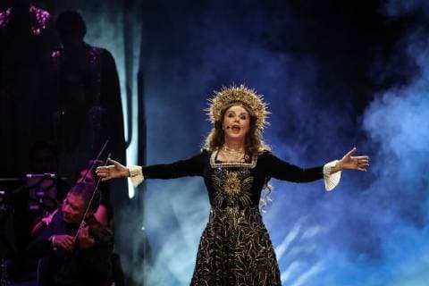 Sarah Brightman Konzert in Mexiko-Stadt January 27, 2019 - EUM20190127ESP07.JPG .CIUDAD DE MEXICO. ConcertConcierto-Sarah Brightman.- Aspectos del concierto que ofrecio la soprano inglesa Sarah Brightman en la Arena Ciudad de Mexico la noche del sabado 26 de enero de 2019. Foto: Agencia EL UNIVERSALJuan Carlos ReyesEELG  - ZUMAu78_ 20190127_zaf_u78_009 Copyright: xElxUniversalx
