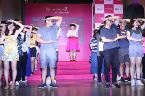 Naomi Watanabe attends the press conference to promote brand sweat freshener in Taipei,Taiwan, China on 28th January, 2019.(Photo by TPG)  2018062602001