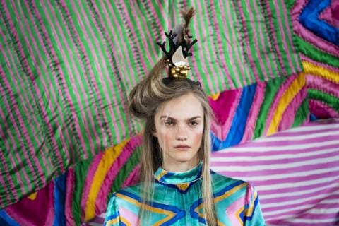 Helmstedt Show at Designmuseum Danmark in Copenhagen Copenhagen Fashion Week AW19 Helmstedt Show at Designmuseum Danmark in Copenhagen wednesday january 30th 2019 Denmark,  Copyright: MartinxSylvestx cop104 spdk20190130-124739-L