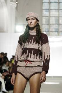 Copenhagen Fashion Week AW19 Holzweiler show at Nikolaj church in Copenhagen wednesday january 30th 2019 Sj,  Copyright: MartinxSylvestx COP103 spdk20190130-144300-L