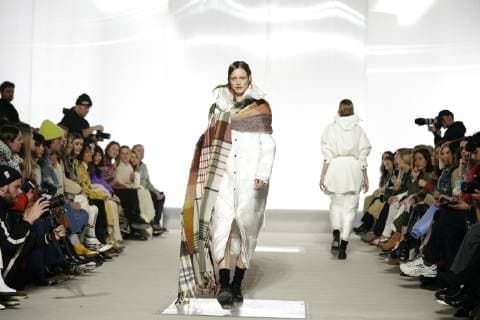 Copenhagen Fashion Week AW19 Holzweiler show at Nikolaj church in Copenhagen wednesday january 30th 2019 Sj,  Copyright: MartinxSylvestx COP103 spdk20190130-144339-L
