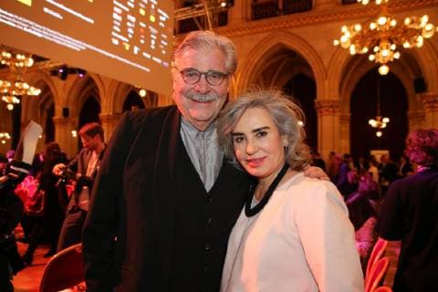 30 01 2019 Vienna City Hall Austrian Film Award 2019 Award Gala d Academy of Austrian Film in picture Peter Simonischek with wife Brigitte Karner Austrian Film Award 2019