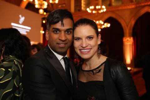 30 01 2019 Vienna City Hall Austrian Film Award 2019 Award Gala d Academy of Austrian Film in the Picture Ramesh Nair Conny Kreuter Austrian Film Award 2019