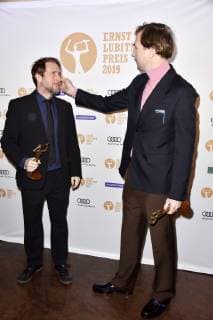 Bjarne Mädel and Lars Eidinger at the 61st Ernst Lubitsch Prize 2019 in the cinema Babylon Berlin 30 01 2019 Foto:xN.xKubelkax xFuturexImage