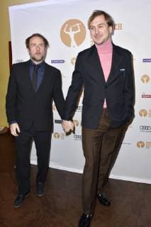 Bjarne Mädel and Lars Eidinger at the 61st Ernst Lubitsch Prize 2019 in the cinema Babylon Berlin 30 01 2019 Foto:xN.xKubelkax xFuturexImage