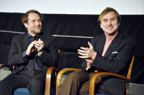 Bjarne Mädel and Lars Eidinger at the 61st Ernst Lubitsch Prize 2019 in the cinema Babylon Berlin 30 01 2019 Foto:xN.xKubelkax xFuturexImage