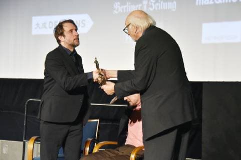 Bjarne Mädel and Karl Dall at the 61st presentation of the Ernst Lubitsch Prize 2019 in the cinema Babylon Berlin 30 01 2019 Foto:xN.xKubelkax xFuturexImage