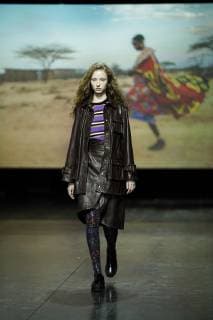 Copenhagen Fashion Week Ganni show in Copenhagen Denmark thursday january 31st 2019 Sj,  Copyright: MartinxSylvestx COP106 spdk20190131-194700-L