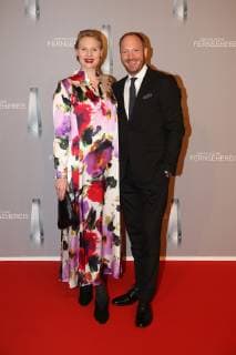 Rosalie Thomass and Johann von Buelow arriving at the German Television Award Ceremony on 31 01 2019 in Duesseldorf German Television Award Ceremony 2019 in Duesseldorf