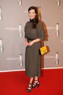 Pinar Atalay arriving at the German Television Award Ceremony on 31 01 2019 in Duesseldorf German Television Award Ceremony 2019 in Duesseldorf