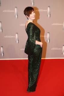 Kathy Weber arriving at the German Television Award Ceremony on 31 01 2019 in Duesseldorf German Television Award Ceremony 2019 in Duesseldorf