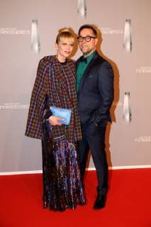 Anna Loos and Jan Josef Liefers arriving at the German Television Award ceremony on 31 01 2019 in Duesseldorf German Television Award ceremony 2019 in Duesseldorf