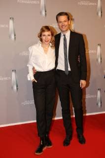 Franziska Weisz and her husband Felix Herzogenrath arriving at the German Television Award ceremony on 31 01 2019 in Duesseldorf German Television Award ceremony 2019 in Duesseldorf