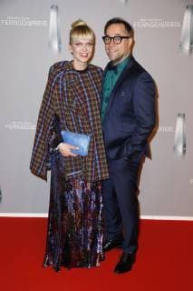 Anna Loos with husband Jan Josef Liefers at the presentation of the German Television Award 2019 at the Düsseldorf Rheinterrasse Düsseldorf 31 01 2019 Foto:xS.xGabschx xFuturexImage