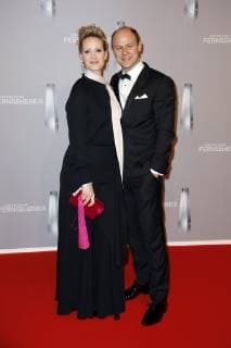 Anna Schudt with husband Moritz Führmann at the presentation of the German Television Award 2019 at the Düsseldorf Rheinterrasse Düsseldorf 31 01 2019 Foto:xS.xGabschx xFuturexImage