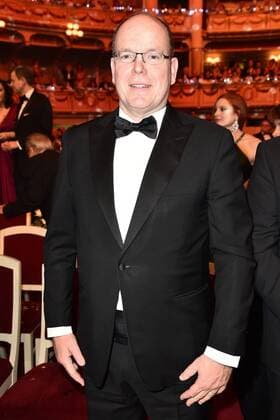 First Albert II of Monaco at the Semper Opernball on 01 02 2019 in Dresden Semper Opernball 2019 in Dresden