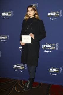 Galatea Bellugi ( Meilleur espoir feminin pour le fin l Apparition ) CELEBRITES : Dejeuner des nommes - Cesar 2019 - 03 02 2019 GwendolineLeGoff Panoramic 