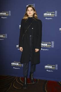 Galatea Bellugi ( Meilleur espoir feminin pour le fin l Apparition ) CELEBRITES : Dejeuner des nommes - Cesar 2019 - 03 02 2019 GwendolineLeGoff Panoramic 