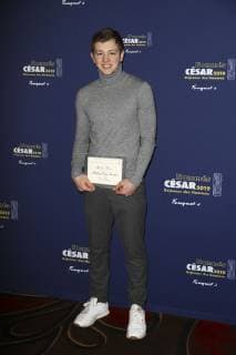 Anthony Bajon ( Meilleur espoir Masculin pour le film La Priere ) CELEBRITES : Dejeuner des nommes - Cesar 2019 - 03 02 2019 GwendolineLeGoff Panoramic 