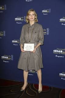 Lea Drucker ( Meilleur actrice pour le film Jusqu a la Garde ) CELEBRITES : Dejeuner des nommes - Cesar 2019 - 03 02 2019 GwendolineLeGoff Panoramic 