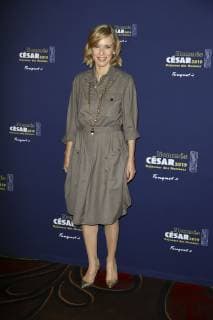 Lea Drucker ( Meilleur actrice pour le film Jusqu a la Garde ) CELEBRITES : Dejeuner des nommes - Cesar 2019 - 03 02 2019 GwendolineLeGoff Panoramic 