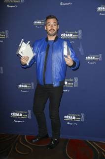 Xavier Legrand ( Meilleur Premier film et meilleur scenario original pour Jusqu a la Garde ) CELEBRITES : Dejeuner des nommes - Cesar 2019 - 03 02 2019 GwendolineLeGoff Panoramic 