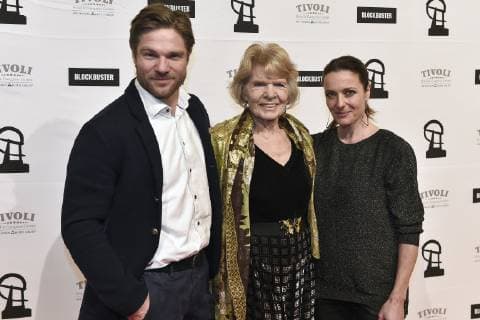 David Owe Louise Coninck and Marie Askehave arrive at the distribution of ROBERT prices in Copenhagen harbor on Sunday 3 February 2019 Denmark,  Copyright: LiselottexSabroex COP102 spdk20190203-181150-L