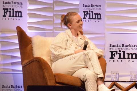 Elsie Fisher the actress guest at the International Film Festival on 5 02 2019 in Santa Barbara 34th Santa Barbara International Film Festival Virtuosos Award