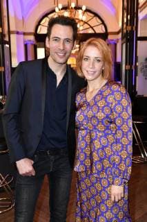 Alexander Mazza and Annika Ernst at the presentation of the Blue Flower Award 2019 in the Restaurant Grosz Berlin 06 02 2019 Foto:xF.xKernx xFuturexImage