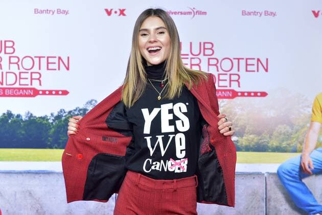 Premiere und Photocall Club der roten Baender Stefanie Giesinger Ankunft zur Premiere und Photocall , Club der roten Baender, wie alles begann, im KIno Zoo Palast in Berlin am 05.02.2019 *** Premiere and Photocall Club of the red bands Stefanie Giesinger Arrival to the premiere and Photocall Club of the red bands how it all began at the KIno Zoo Palast in Berlin on 05 02 2019
