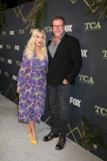 February 6, 2019 - Los Angeles, CA, USA - LOS ANGELES - FEB 1: Tori Spelling, Dean McDermott at the FOX TCA All-Star Party at the Fig House on February 1, 2019 in Los Angeles, CA Los Angeles USA - ZUMAb170 20190206_zap_b170_103 Copyright: xKayxBlakex