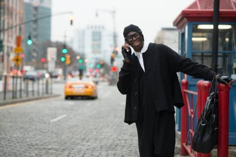 Miss J Alexander attending the Pamella Roland show during New York Fashion Week - Feb 7, 2019 - NYFW: Fall 2019 Street Style Day 1, New York New York United States  Copyright: xMichellexSangsterx h_00578747