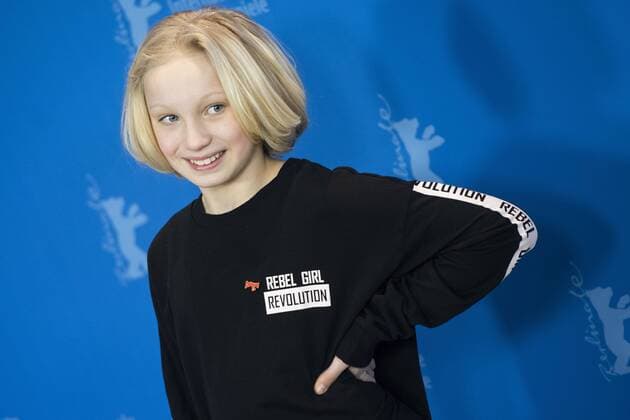 Actress Helena Zengel at the Photocall for the film SYSTEMSPRENGER on the occasion of the 69th Berlin International Film Festival 69th Berlin International Film Festival