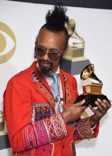 Fantastic Negrito appears backstage with his award for Best Contemporary Blues Album for Please Don t Be Dead, during the 61st annual Grammy Awards held at Staples Center in Los Angeles on February 10, 2019.  LAP2019021092 GREGGxDEGUIRE