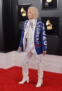 Ricky Rebel arrives for the 61st annual Grammy Awards held at Staples Center in Los Angeles on February 10, 2019.  LAP2019021099 JIMxRUYMEN