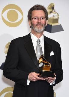 Blanton Alsplaugh appears backstage with his award for Producer Of The Year, Classical, during the 61st annual Grammy Awards held at Staples Center in Los Angeles on February 10, 2019.  LAP20190210180 GREGGxDEGUIRE