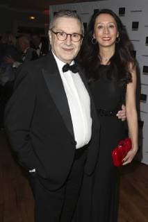 Jan Hofer with his girlfriend Phong Lan Truong at the presentation of the Champagne Prize for Joy of Life 2019 in the Hotel Louis C Jacob Hamburg 11 02 2019 Foto:xH.xHartmannx xFuturexImage