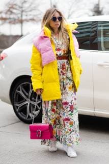 Erica Pelosini Leeman attending the Zadig & Voltaire show during New York Fashion Week - Feb 11, 2019 - NYFW: Fall 2019 Street Style Day 5, New York New York United States  Copyright: xMichellexSangsterx h_00580039