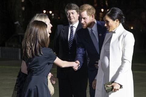 . 12 02 2019. London, United Kingdom. Prince Harry and Meghan Markle, The Duke and Duchess of Sussex, at a gala performance of The Wider Earth at the Natural History Museum in London.  xPoolx xi-Imagesx IIM-19272-0027