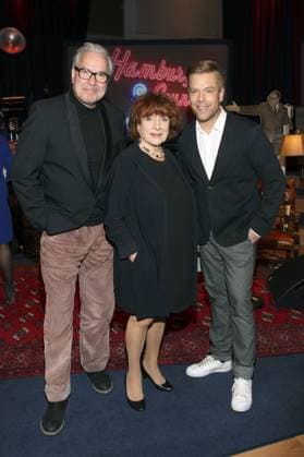 Stefan Gwildis Hannelore Hoger and Tom Gaebel at the Hamburg Sounds Concert Heinz Erhardt his music at Rolf Liebermann Studio Hamburg 13 02 2019 Foto:xgbrcix xFuturexImage