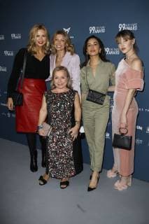 Veronica Ferres Ursula Karven Gizem Emre Lina Larissa Strahl and Christine Urspruch at the 99 Fire Films Award 2019 within the 69 Berlinale International Fim Festival on 14 02 2019 in Berlin 99Fire Films Award 2019 in Berlin