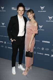 Lina Larissa Strahl and Tilman Poerzgen at the 99 Fire Films Award 2019 as part of the 69 Berlinale International Fim Festival on 14 02 2019 in Berlin 99Fire Films Award 2019 in Berlin