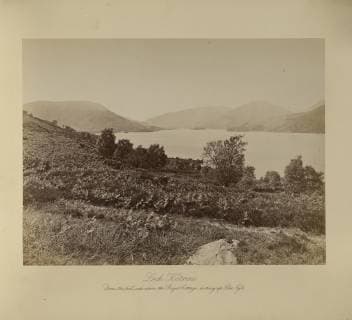 Loch Katrine; Thomas Annan (Scottish,1829 - 1887); Glasgow, Scotland; 1877; Albumen silver print  Copyright: LCD2_180906_17574