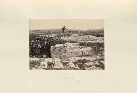 Samson s Gate, Gaza; Francis Frith (English, 1822 - 1898); Gaza, Palestine; 1858; Albumen silver print  Copyright: LCD2_180906_18378