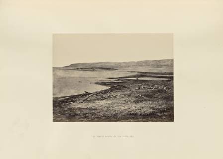 The North Shore of the Dead Sea; Francis Frith (English, 1822 - 1898); Palestine; 1857; Albumen silver print  Copyright: LCD2_180906_18392