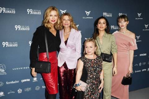 Veronica Ferres Ursula Karven Christine Urspruch Gizem Emre and Lina Larissa Strahl at the 99Fire Films Award during the Berlinale 2019 at the Alexanderplatz substation Berlin 14 02 2019 Foto:xF.xKernx xFuturexImage