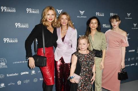 Veronica Ferres Ursula Karven Christine Urspruch Gizem Emre and Lina Larissa Strahl at the 99Fire Films Award during the Berlinale 2019 at the Alexanderplatz substation Berlin 14 02 2019 Foto:xF.xKernx xFuturexImage