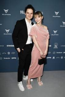 Tilman Pörzgen and Lina Larissa Strahl at the 99Fire Films Award during the Berlinale 2019 at the Alexanderplatz substation Berlin 14 02 2019 Foto:xF.xKernx xFuturexImage