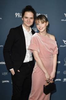 Tilman Pörzgen and Lina Larissa Strahl at the 99Fire Films Award during the Berlinale 2019 at the Alexanderplatz substation Berlin 14 02 2019 Foto:xF.xKernx xFuturexImage
