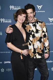 Isabell Horn with brother Alexander Horn at the 99Fire Films Award during the Berlinale 2019 at the Alexanderplatz substation Berlin 14 02 2019 Foto:xF.xKernx xFuturexImage